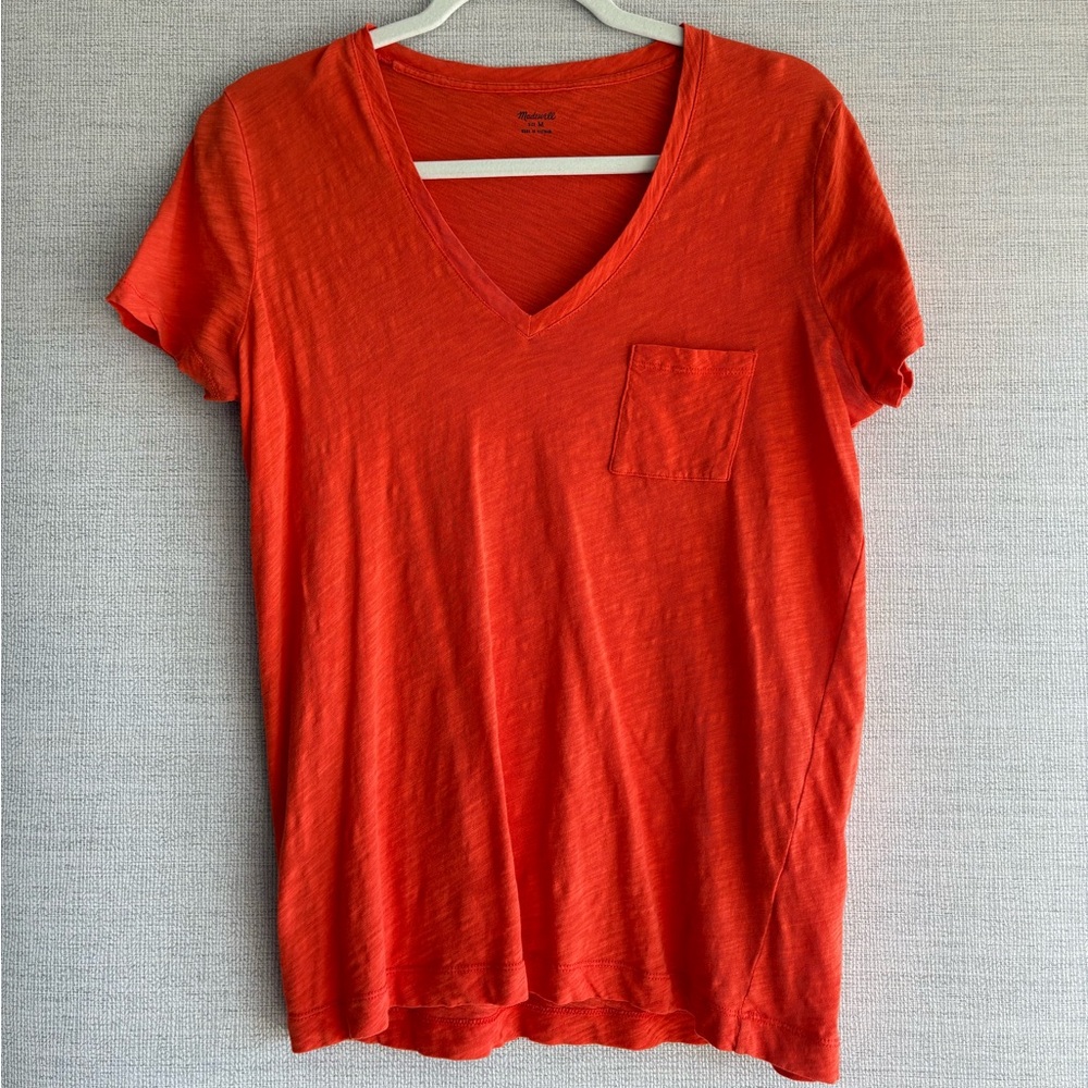 Madewell V-Neck Short Sleeve Tee